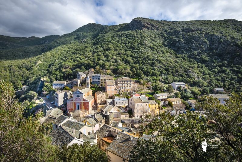 Nonza village Cap  Corse  photographe Corse