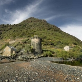Marine de Negru en panoramique ,poster du cap corse,photographe corse ThierryRaynaud
