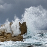 Vagues puissantes à Isolella – Golfe d’Ajaccio Corse - Thierry Raynaud
