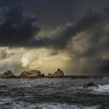 photos Isolella et des rochers de Sette Nave sous l’orage – Photo de paysage en Corse