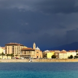 Ajaccio, la plage St François, plage d'Ajaccio ,thierry raynaud