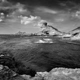 Plage St Antoine ç bonifacio,photographe de paysage corse,artiste photographe corse,paysages noir et blanc,thierryraynaud