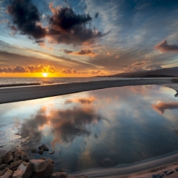 Reflets sur le lac du Liamone - - Photos Corse de Thierry raynaud photographe