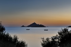 Iles sanguinaires et tour parata