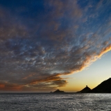 Photo Nuages Colorés aux Îles Sanguinaires – Ajaccio, Corse