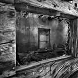 Le moulin de Bocagnano,  Corse noir et blanc, thierry raynaud, Villages corses abandonnés,  photographie artistique