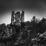 Le fort de Vizzavona , photos ertistique noir et blancTHierry Raynaud