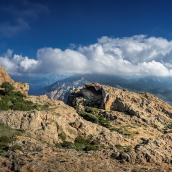 Panoramique de Capo Rosso - photos corse de Capo Rosso