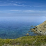 Photo panoramique corse – Tour Génoise et Marine de Pino en panorama