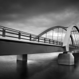 Le pont du Liamone, photos noir et blanc mer , Thierry raynaud