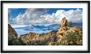 Photo encadrée corse - tirage d'art avec encadrement